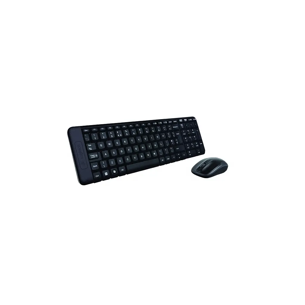 Tipkovnica LOGITECH MK220 Wireless Desktop (tipkovnica+miška) črna-1