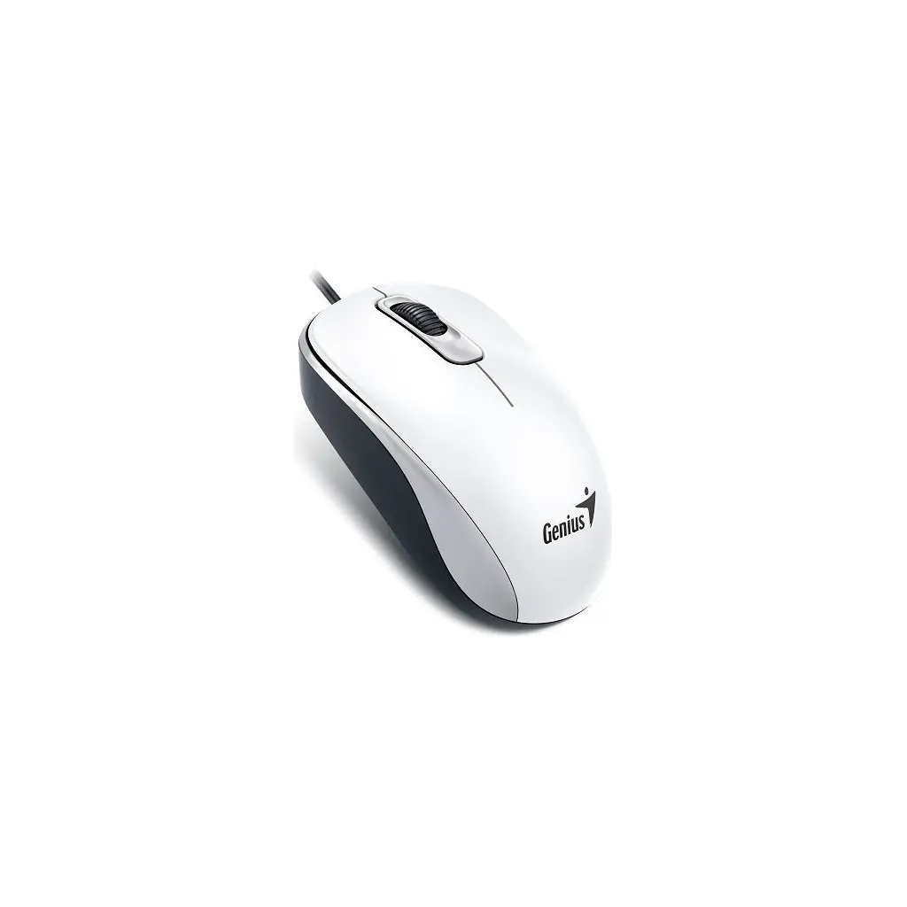 Miška GENIUS DX-110 Optical Mouse White USB-0