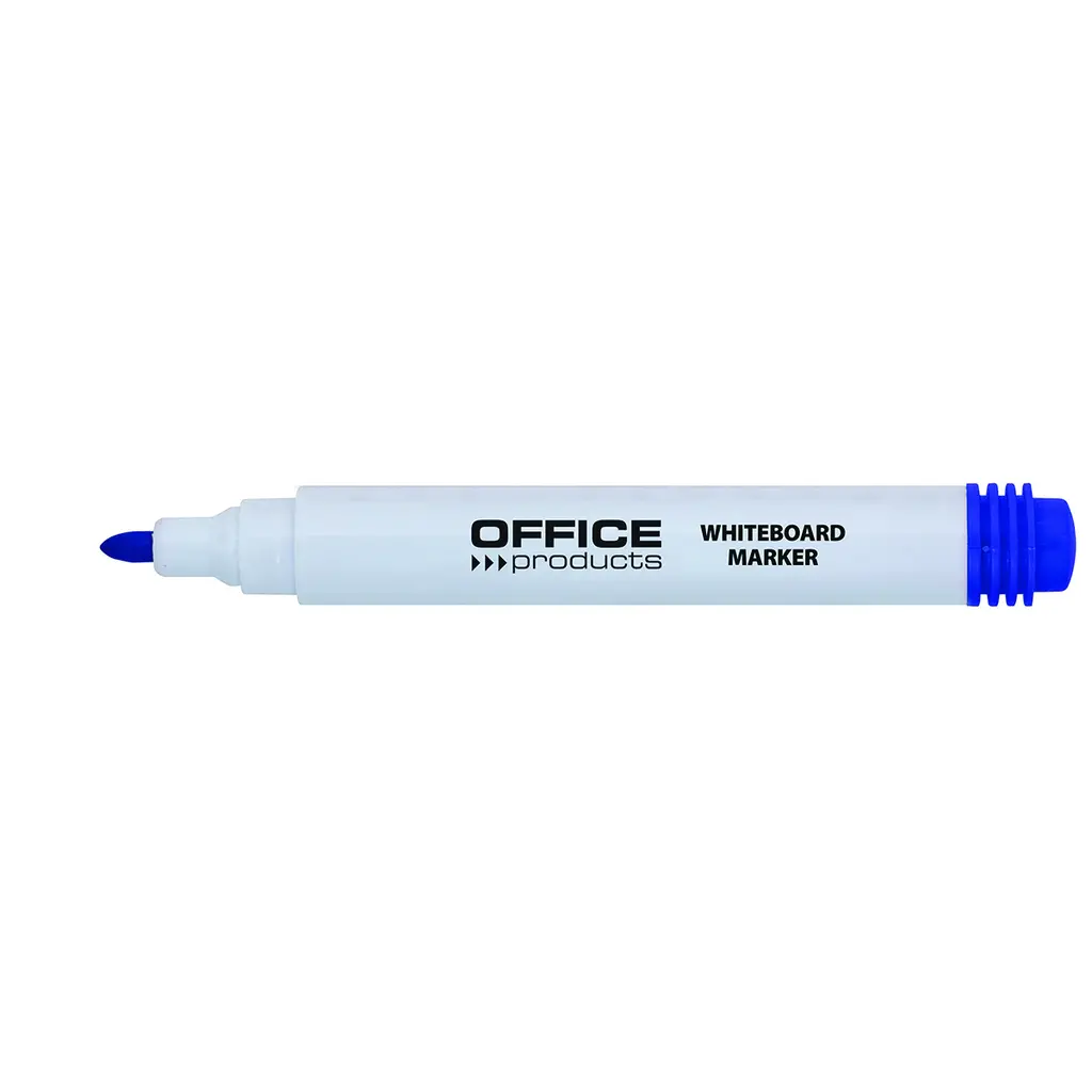Marker za belo tablo 1-3mm Office products okrogla konica modra-0