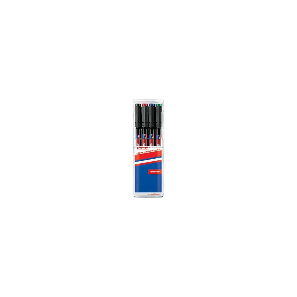 Marker permanentni 1,0mm Edding 142 M okrogla konica 4/1-1