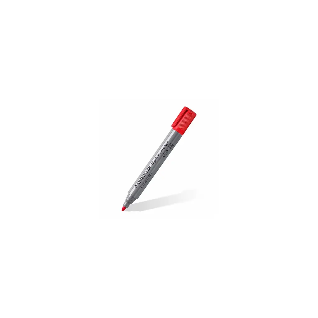 Marker za flipchart 2mm Staedtler 356 okrogla konica rdeč-1