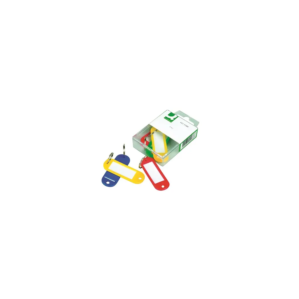 Obesek za ključe plastičen Q-connect 6/1-2