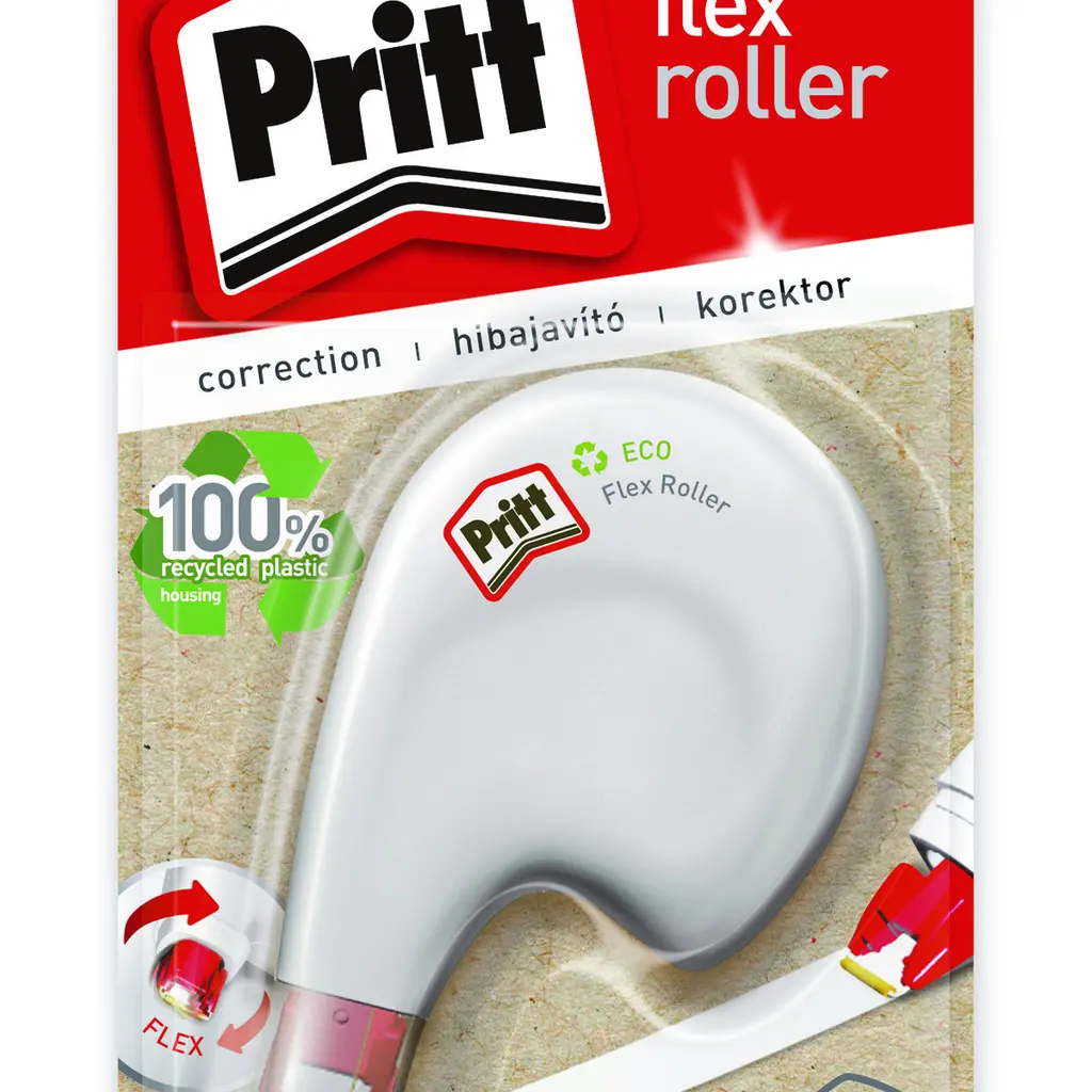 Korekturni trak 4,2mmx10m bočna Pritt Henkel ECO refill flex-0