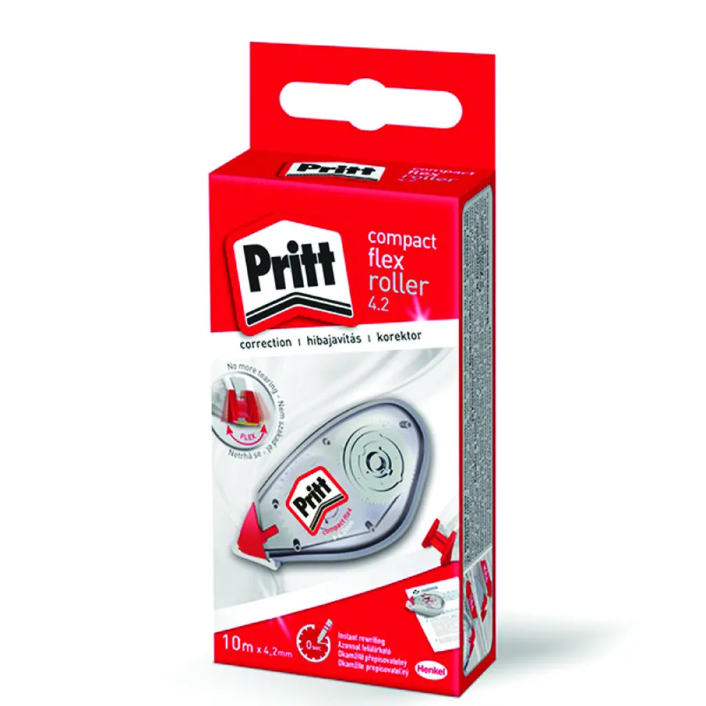 Korekturni trak 4,2mmx10m Pritt Henkel Compact refill flex-0