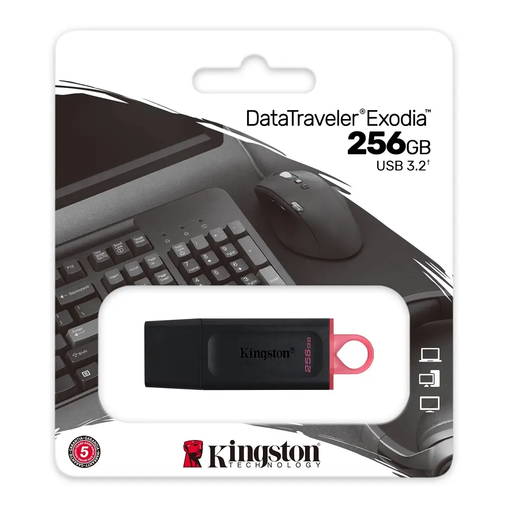 USB 3.2 Flash drive 256GB KINGSTON DataTraveler Exodia-1