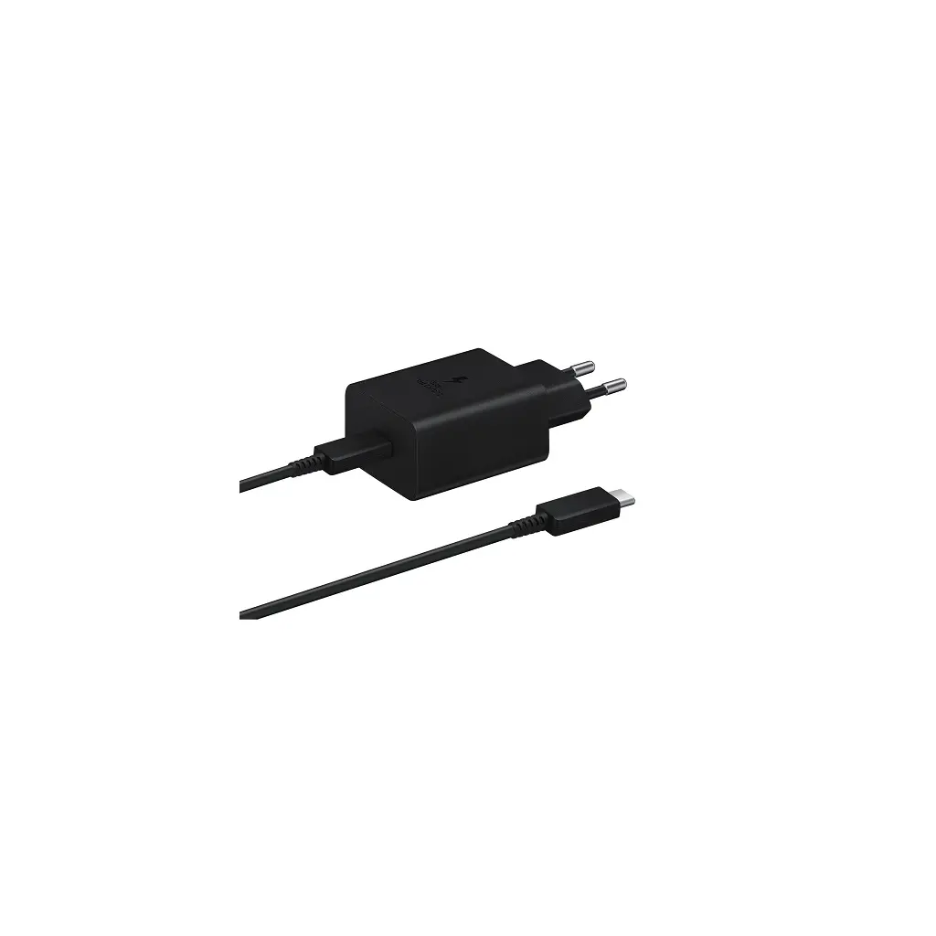 Adapter za napajanje SAMSUNG - hišni polnilec + kabel USB Type-C 45W - črn-2