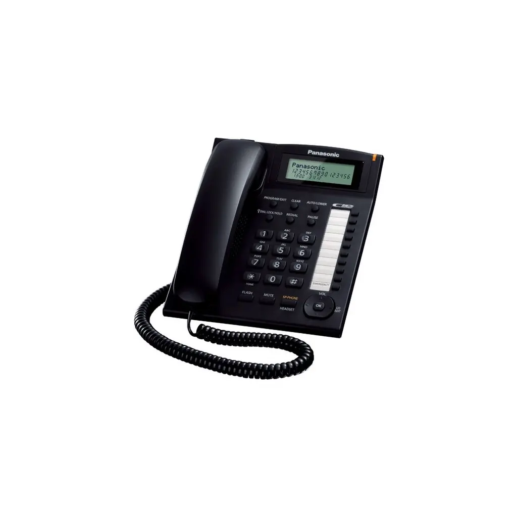 Telefon PANASONIC KX-TS880B Black - namizni-1