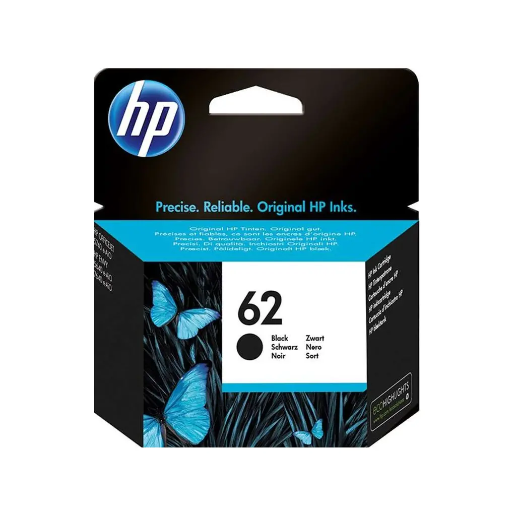 Črnilo HP C2P04AE Black No.62 original-4