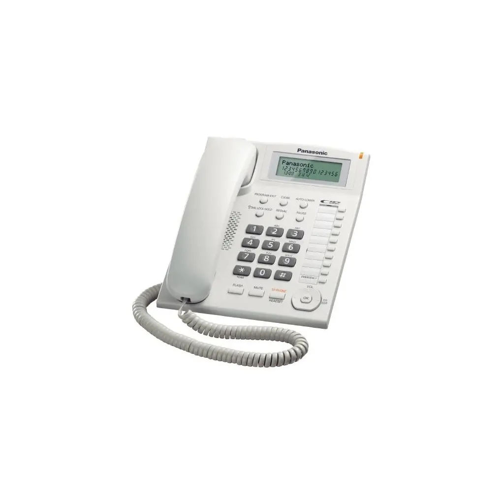 Telefon PANASONIC KX-TS880W White - namizni-0