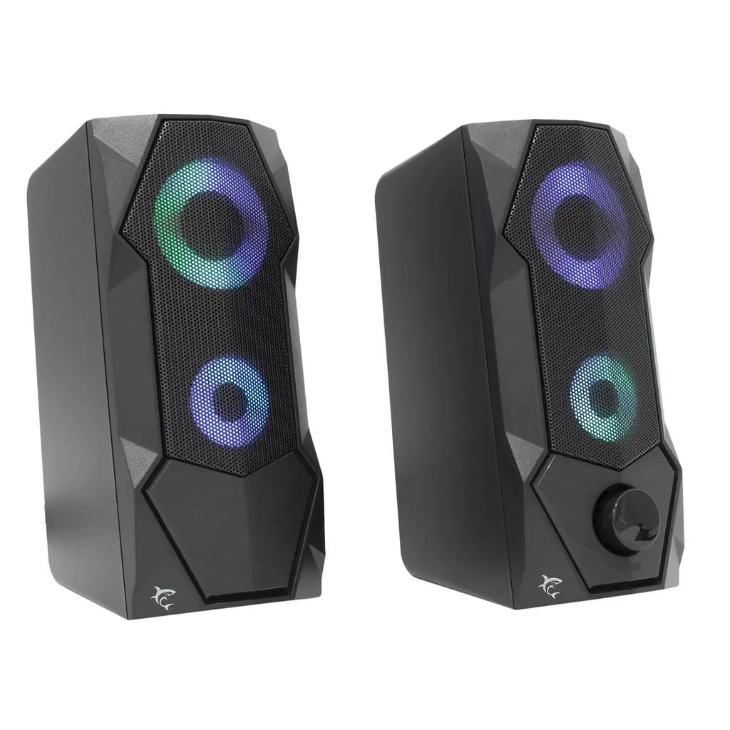 Zvočniki WHITE SHARK GSP-634 FLOW 2.0 USB - Black-0