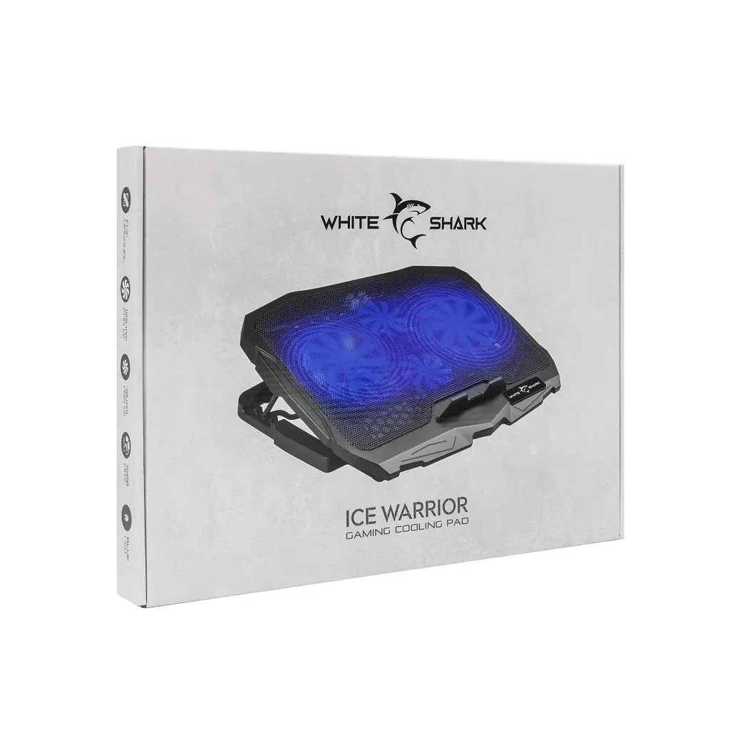 Stojalo za prenosnik do 17" - WHITE SHARK GCP-25 Ice Warrior-6