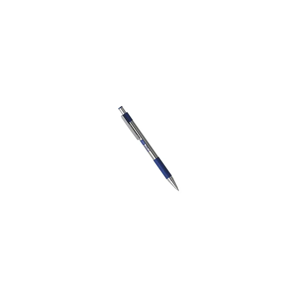 Kemični svinčnik  Zebra F301 0,7 moder izpis-1