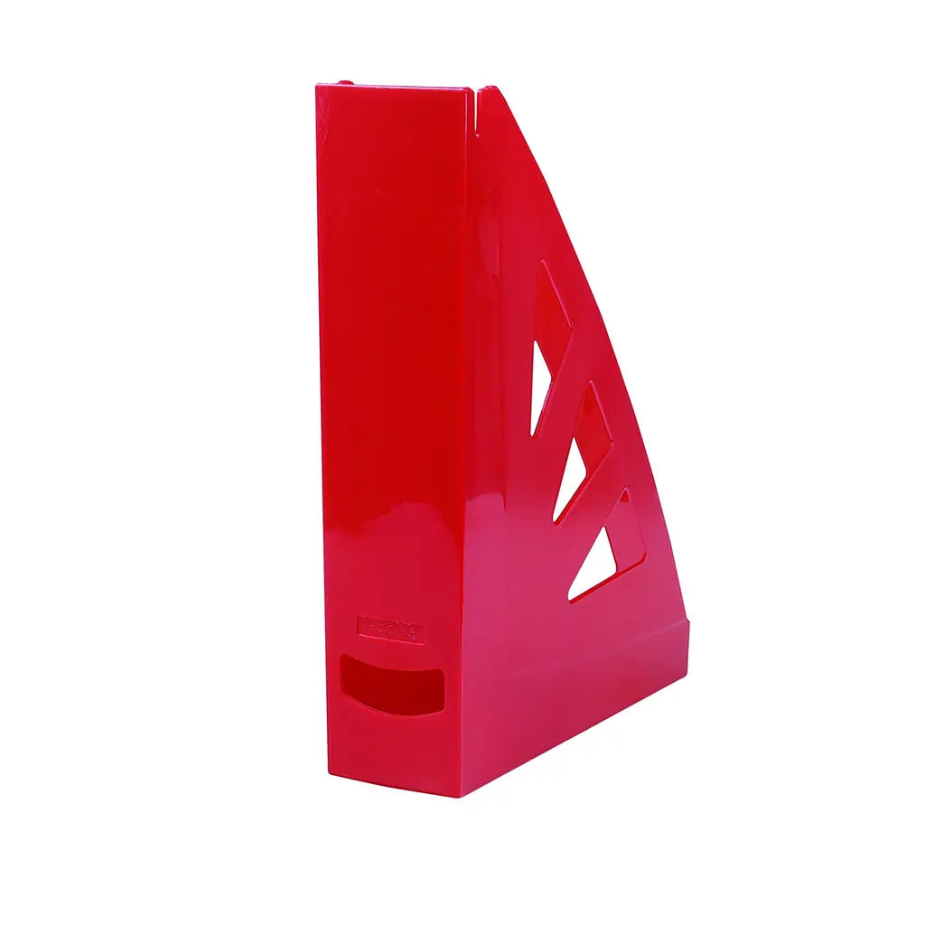 Stalak za spise plastični okomiti  Office products crveni-0