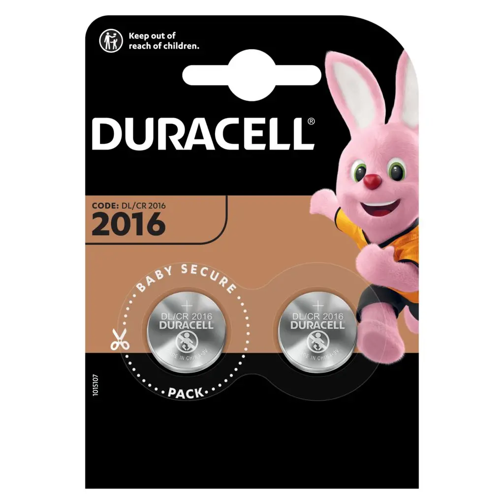 Baterija DURACELL DL2016 2/1-2