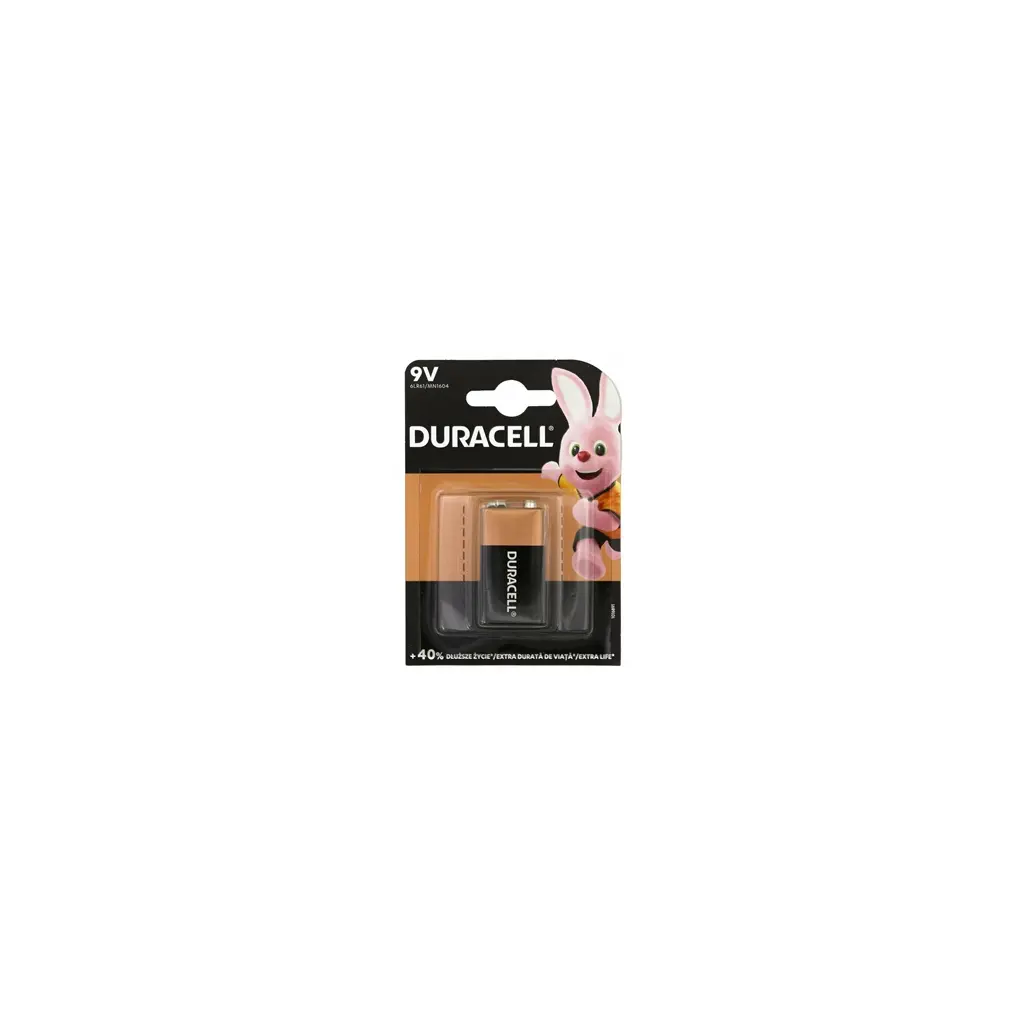 Baterija DURACELL 9V Basic 1/1-1