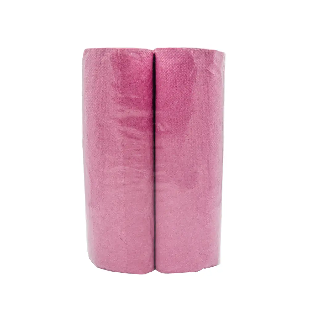 Papirnate brisače v roli 30cm Standard 2/1 roza-0
