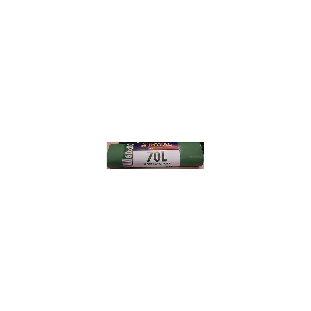 Vrečke za smeti  70L 60x80cm 10/1 LDPE zelene-0