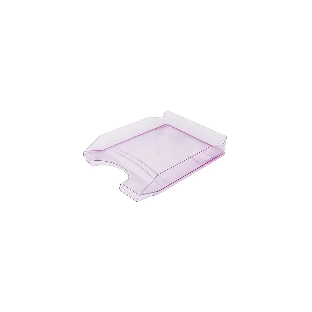 Predalnik PVC 346x254x60mm Office products prozorno vijoličast-0
