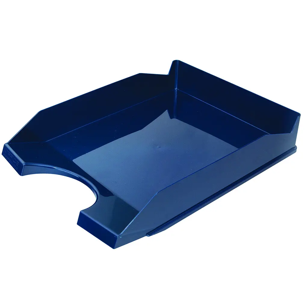 Predalnik PVC 346x254x60mm Office products temno moder-0
