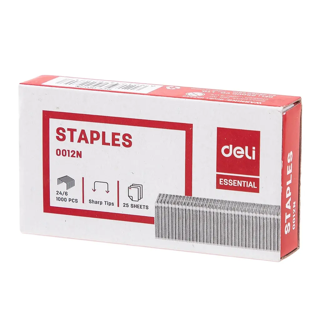 Sponka strojna 24/6 Deli 0012 1000/1-0