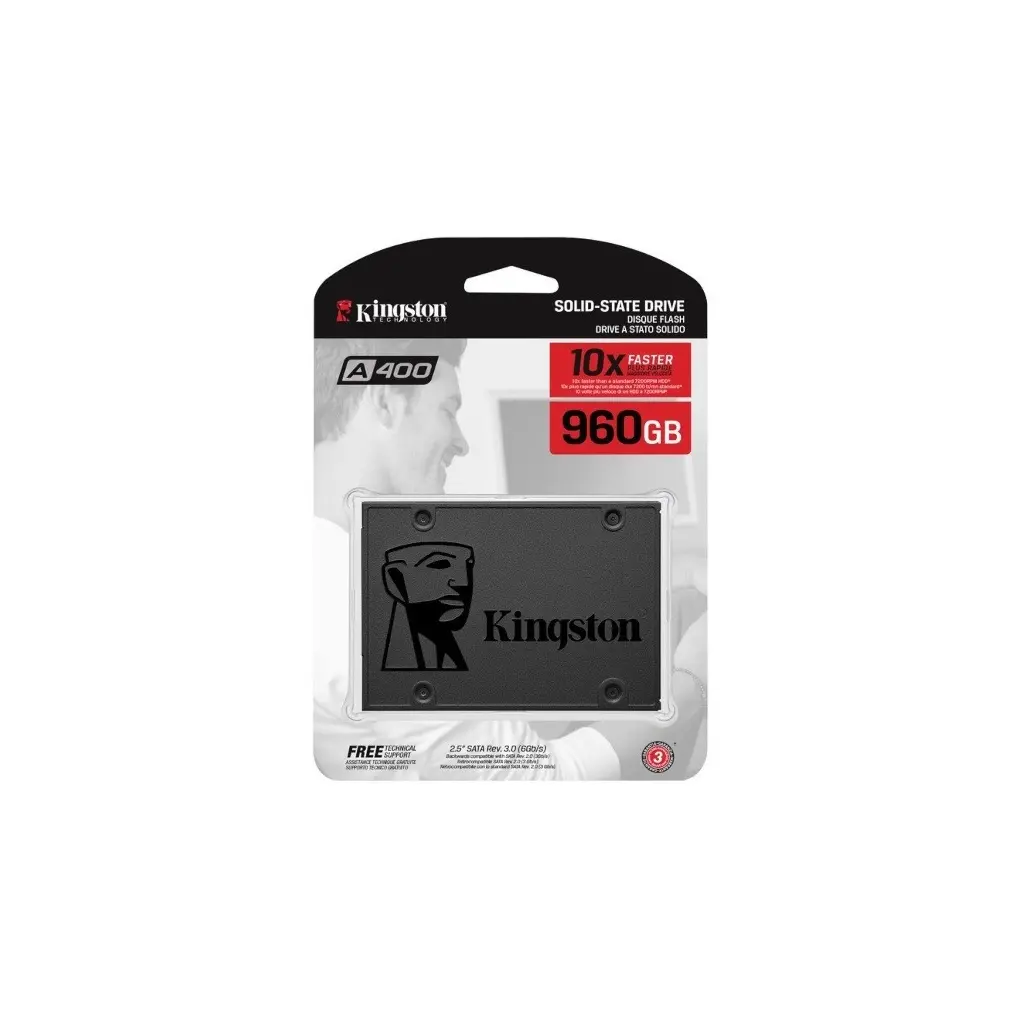 SSD 2.5" SATA-3  960GB KINGSTON A400-series-0