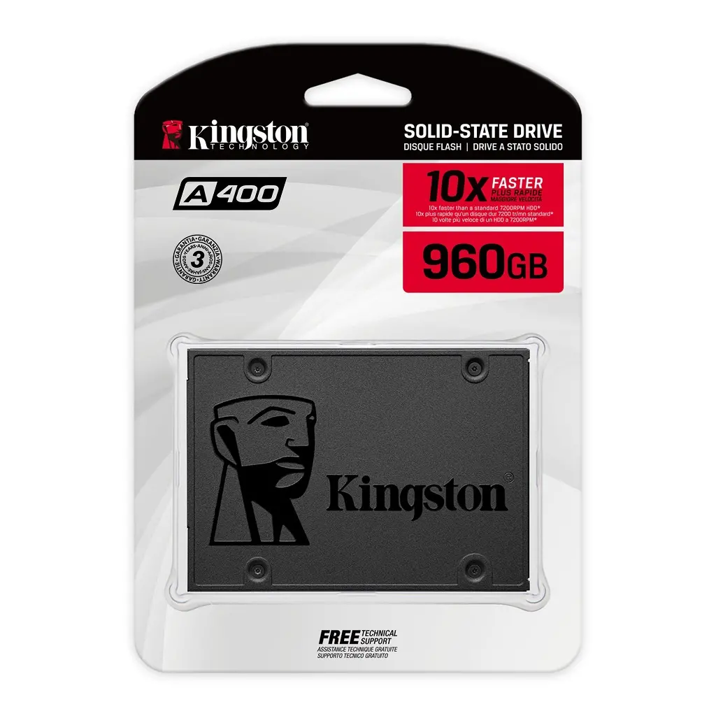 SSD 2.5" SATA-3  960GB KINGSTON A400-series-1