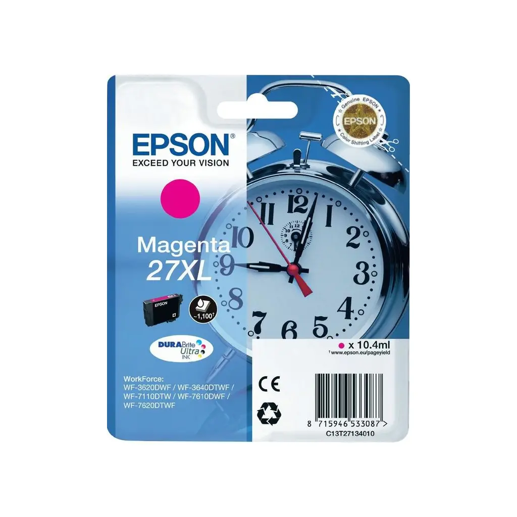 Črnilo EPSON T27134010 Magenta original-0