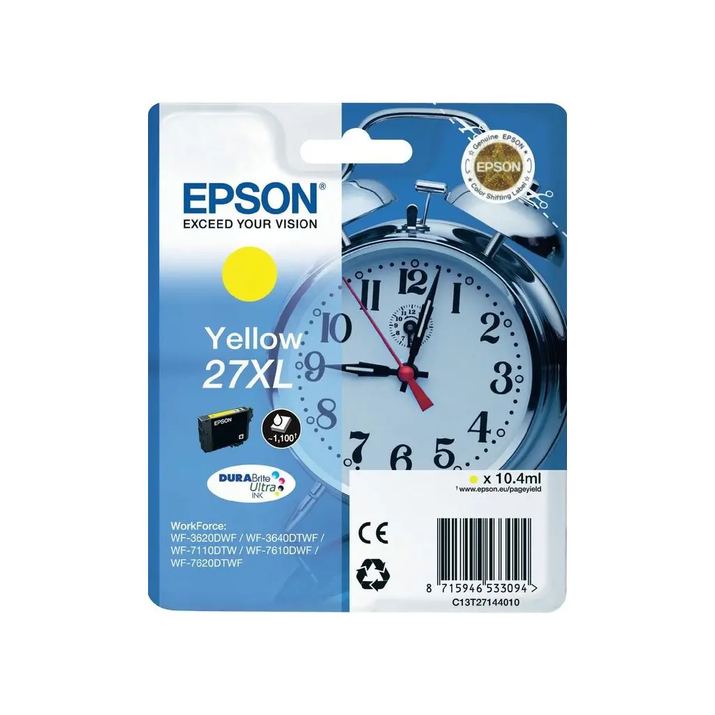 Črnilo EPSON T27144010 Yellow original-0