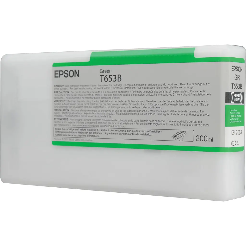 Črnilo EPSON T653B00 Green 200ml original-0