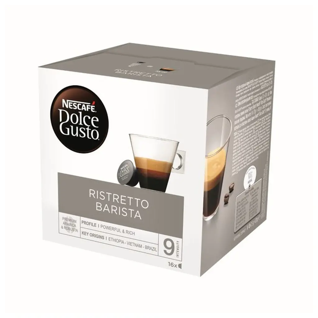 NESCAFE Dolce Gusto Barista Ristretto kava 112g (16 kapsul)-0