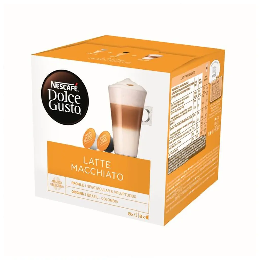 NESCAFE Dolce Gusto Latte Macchiato kava 183,2g (16 kapsul)-0