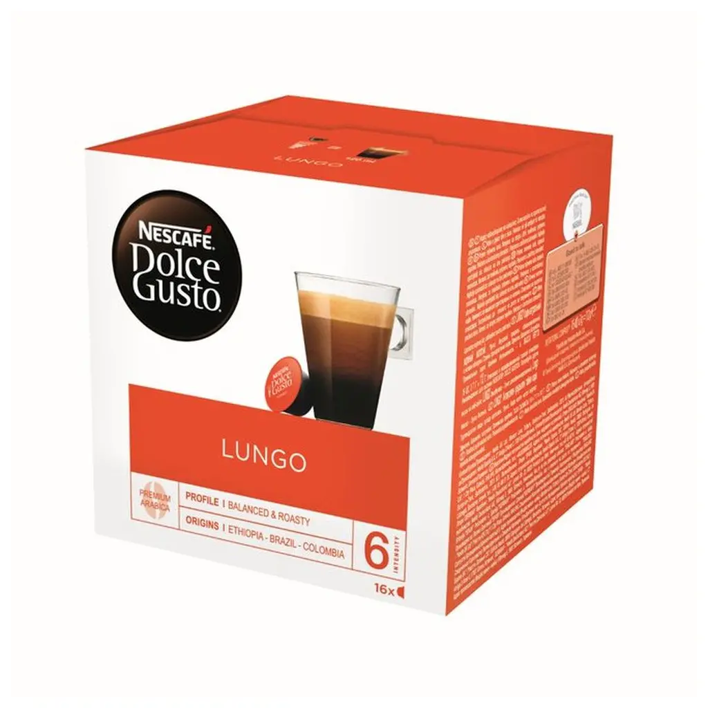 NESCAFE Dolce Gusto Lungo kava 104g (16 kapsul)-0