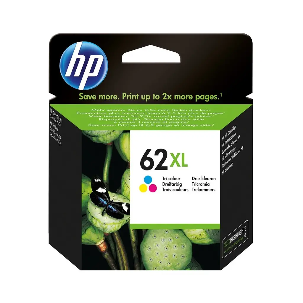 Črnilo HP C2P07AE Tri-color -  No.62XL original-6