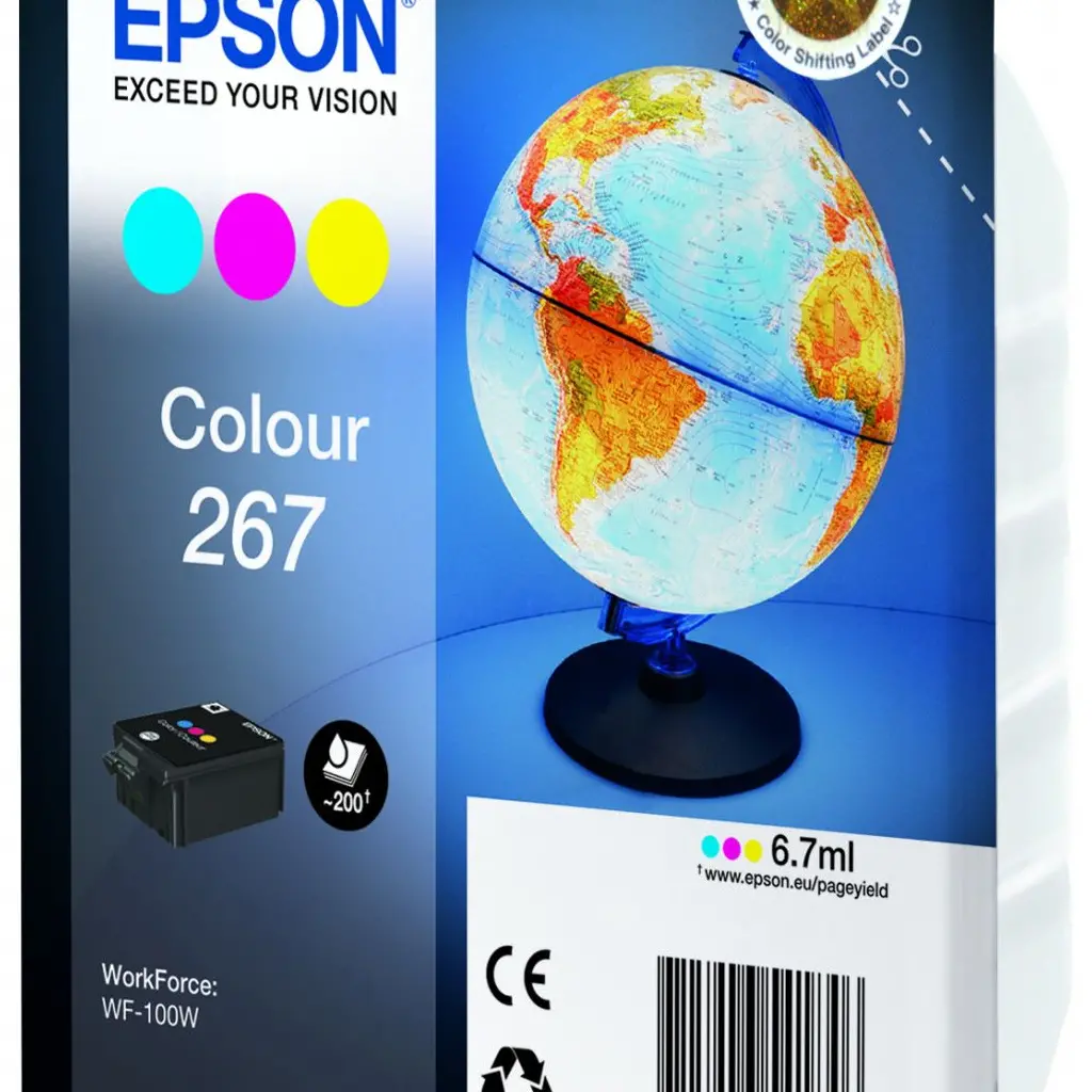 Črnilo EPSON T26704010 no.267 color original-0