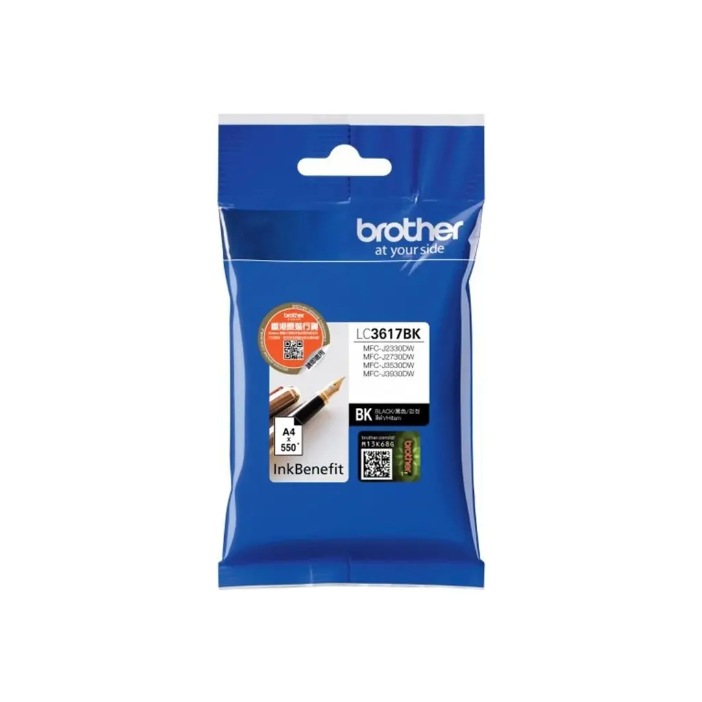 Črnilo BROTHER LC-3617BK Black original-1