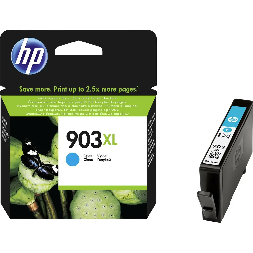 Črnilo HP T6M03AE Cyan No.903XL 9,5ml original-6