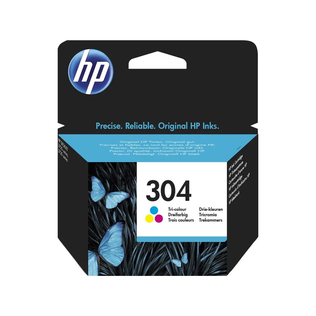 Črnilo HP N9K05AE Tri-color No. 304 original-2