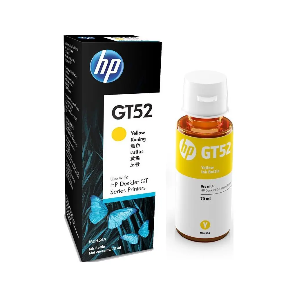Črnilo HP  M0H56AE Yellow No.GT52 original-2
