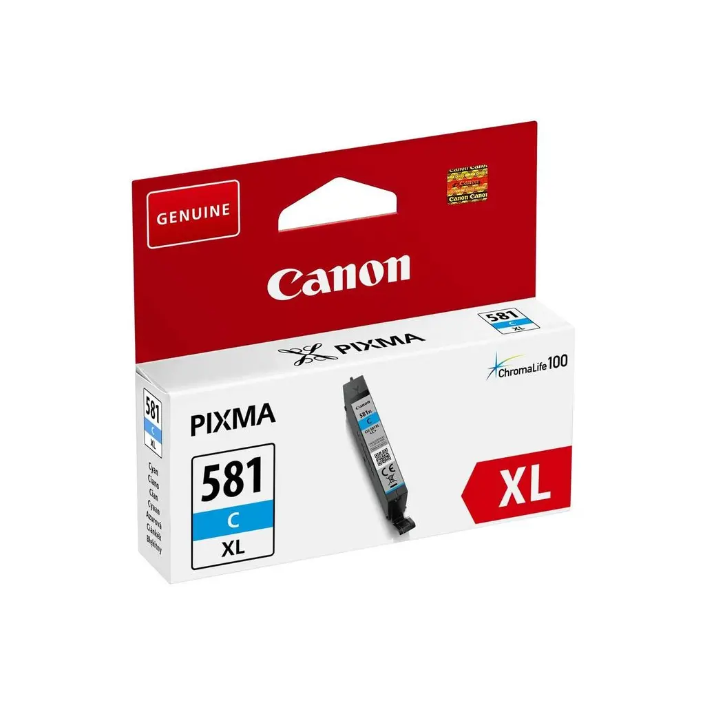 Črnilo CANON CLI-581C XL Cyan original-0