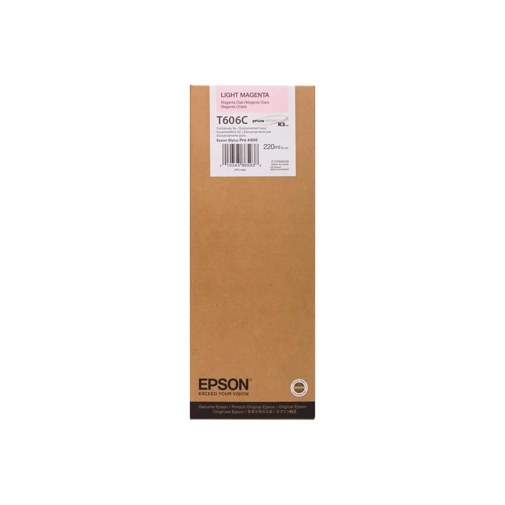 Črnilo EPSON T606C00 LIght Magenta original-0