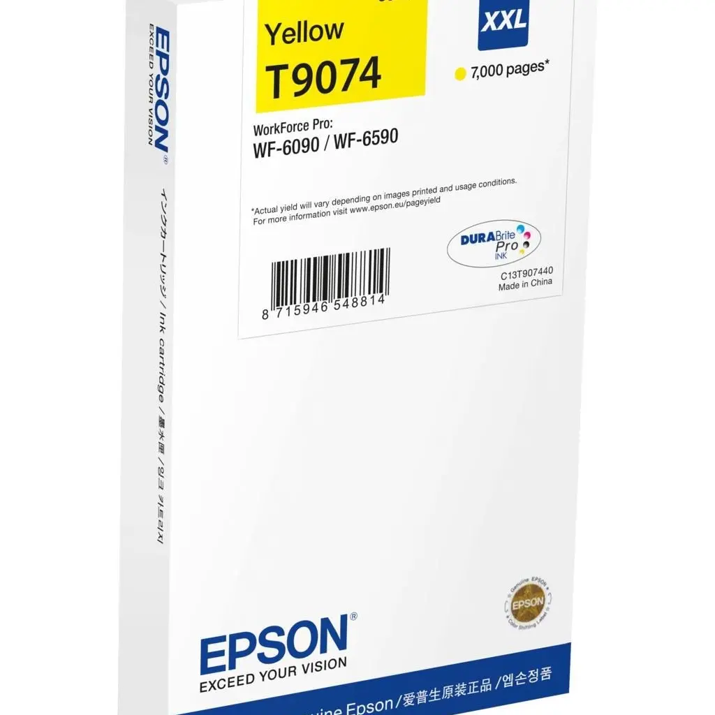 Črnilo EPSON T9074 Yellow XXL - WF-R6590 original-1