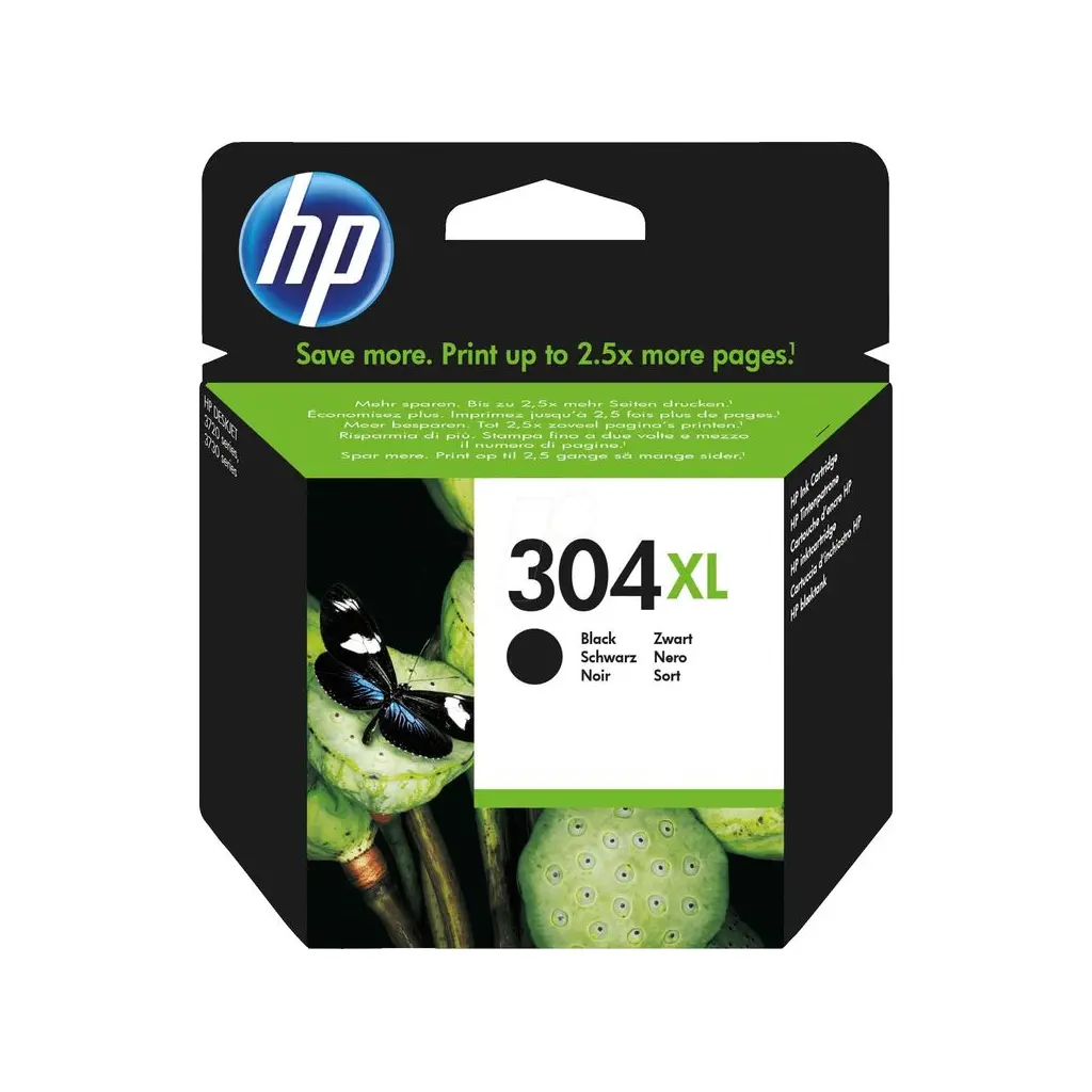 Črnilo HP N9K08AE Black No.304XL original-6