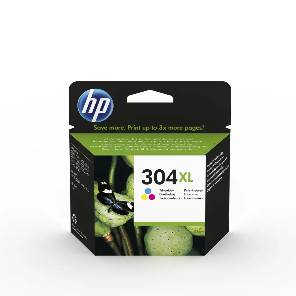 Črnilo HP N9K07AE Tri-color No.304XL original-2