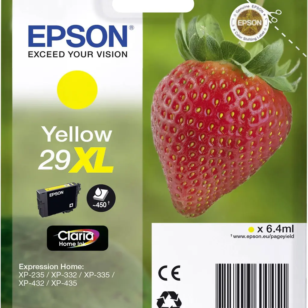 Črnilo EPSON T29944010 29XL Yellow original-0