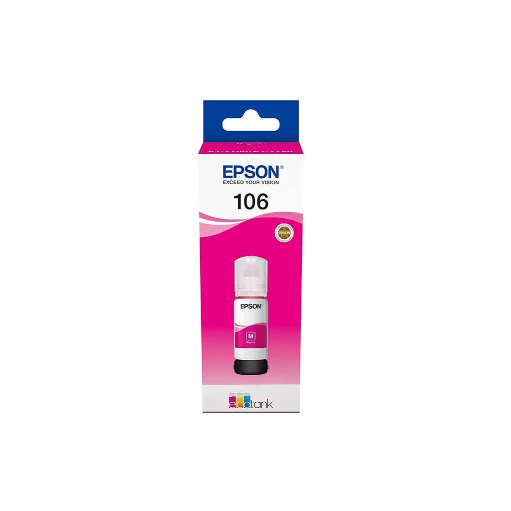 Črnilo EPSON EcoTank 106 Magenta original-0