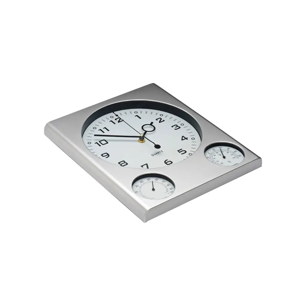 Ura stenska s higrometrom in termometrom 41213-1
