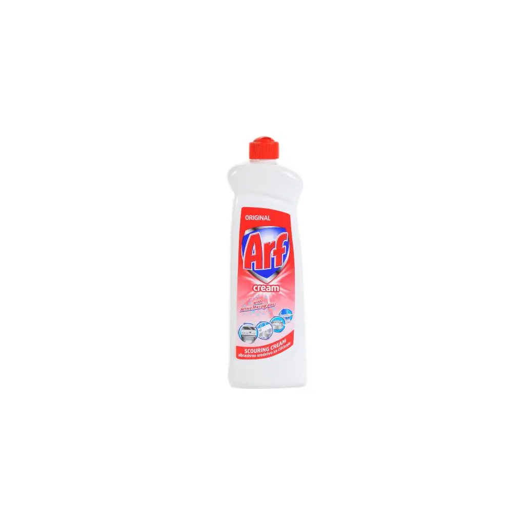 Sredstvo za čiščenje abraziv tekoči 400ml Arf cream original rdeč-1