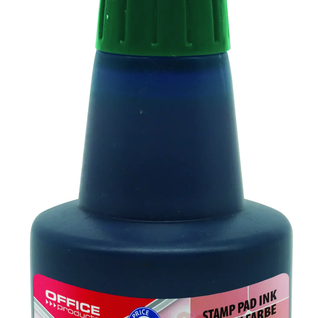 Barva za štampiljko  30 ml Office products zelena-0