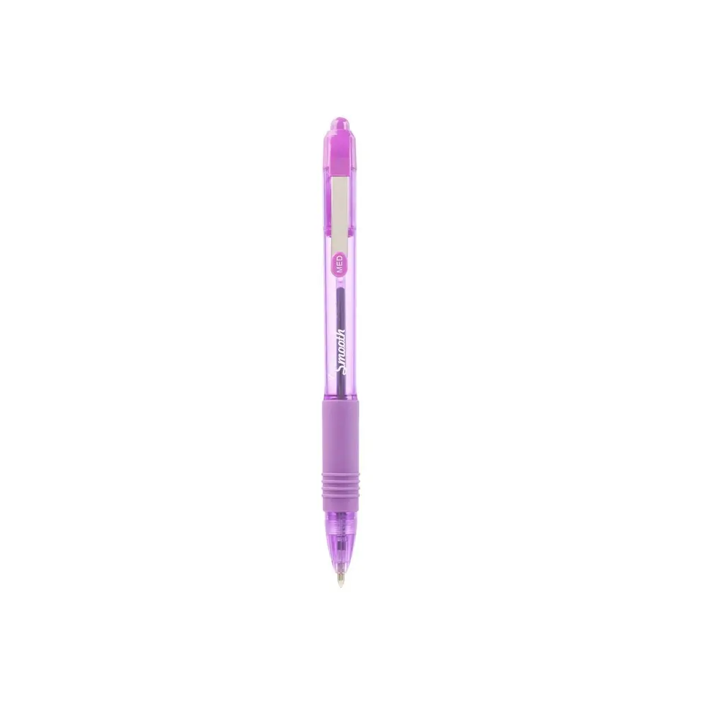 Kemični svinčnik Zebra Z-Grip smooth 1,0 vijoličasti izpis-0