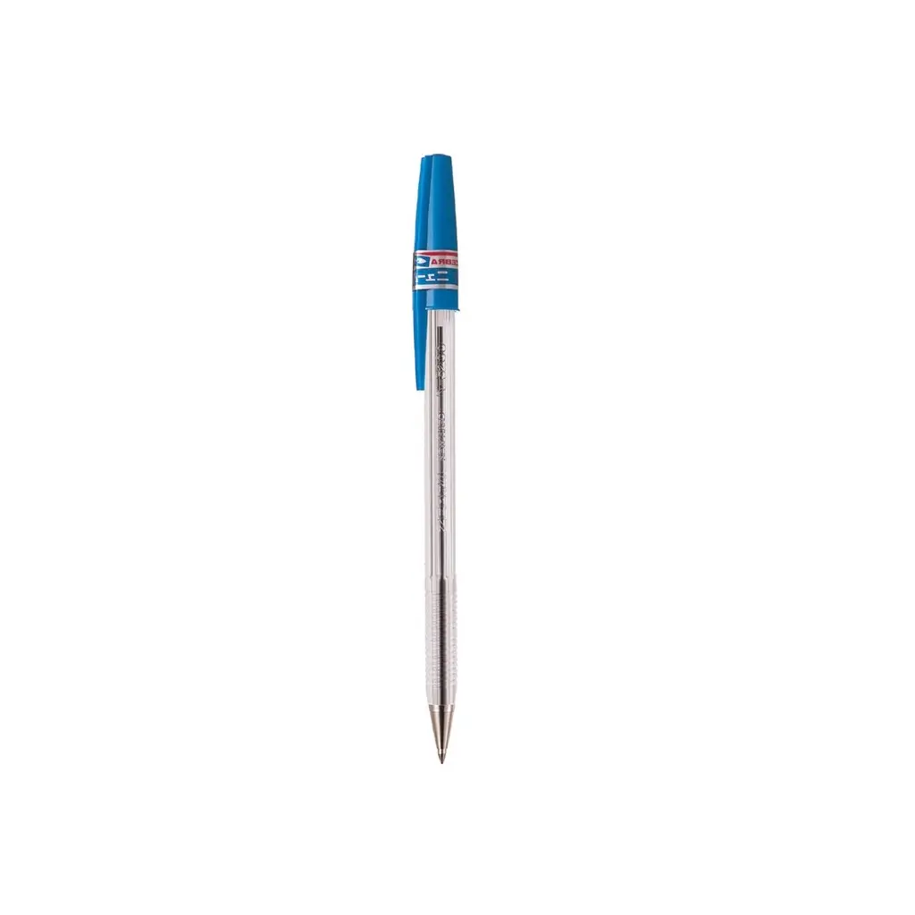 Kemični svinčnik  Zebra N-5200 0,7 moder izpis-0